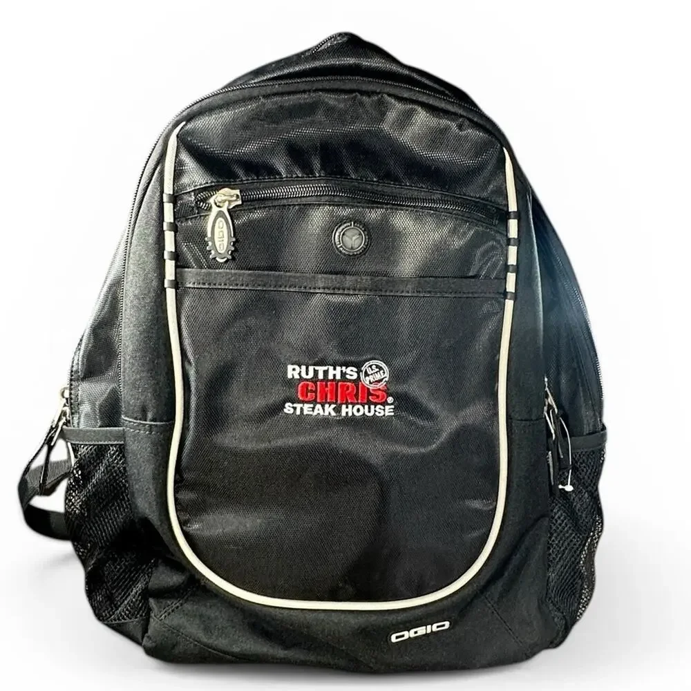 OGIO Backpack Black Ruth’s Chris Steak House Laptop Travel Bag